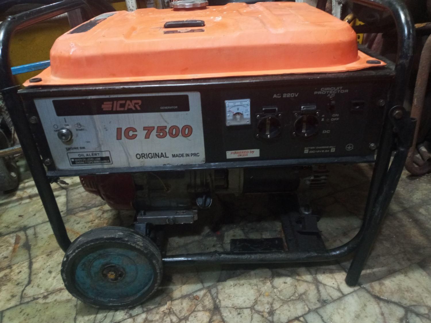 اجازه وفروش موتور برق ۷۵۰۰|ماشین‌آلات صنعتی|ری, دولت‌آباد|دیوار