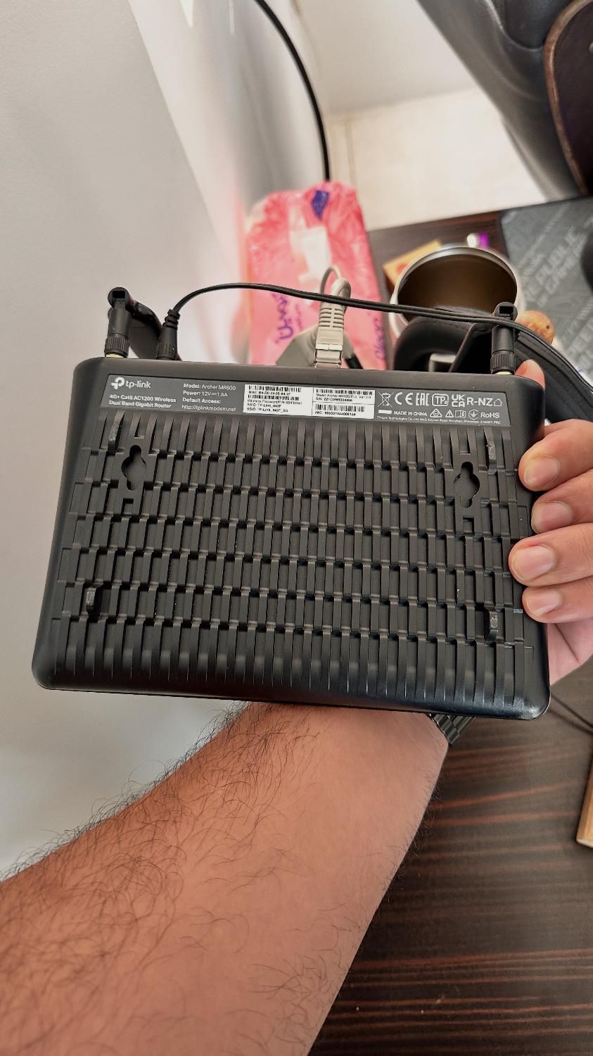 مودم tplink mr600 4g+ تی پی لینک فور جی پلاس|مودم و تجهیزات شبکه|بندرعباس, |دیوار