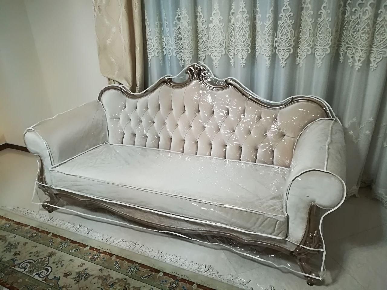 کاور مبل طلقی و پارچه ای و کشی و ژلاتینی|خدمات پیشه و مهارت|کرج, کوی امامیه|دیوار