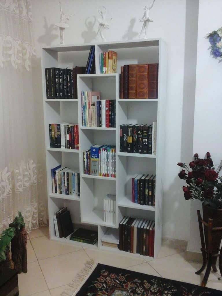 کتابخانه مدل روییسا|کتابخانه، شلف، قفسه‌های دیواری|اصفهان, طامه|دیوار