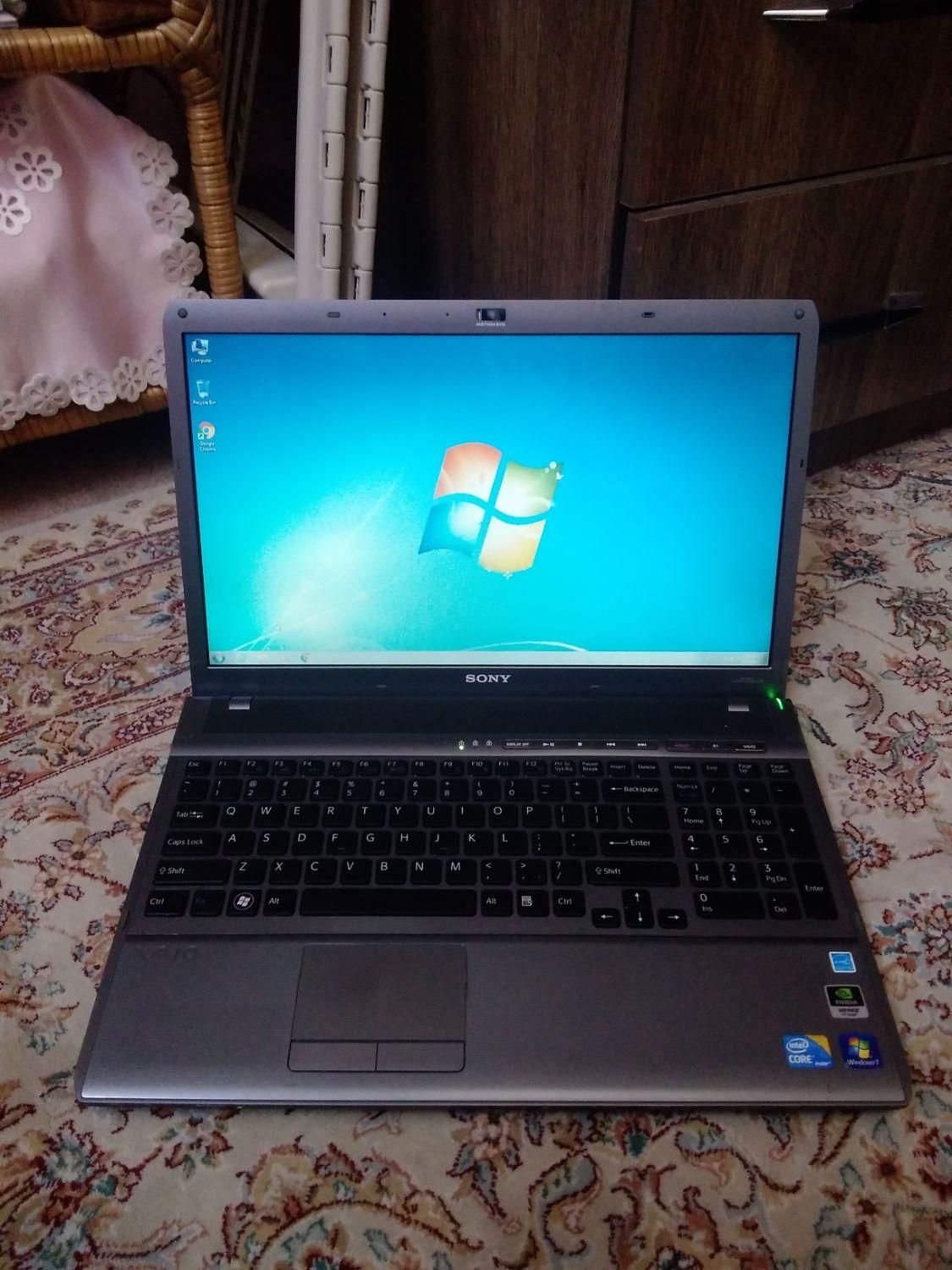 لپتاپ SONY Cor i7 8G امریکایی SSD|رایانه همراه|تهران, شمیران‌نو|دیوار
