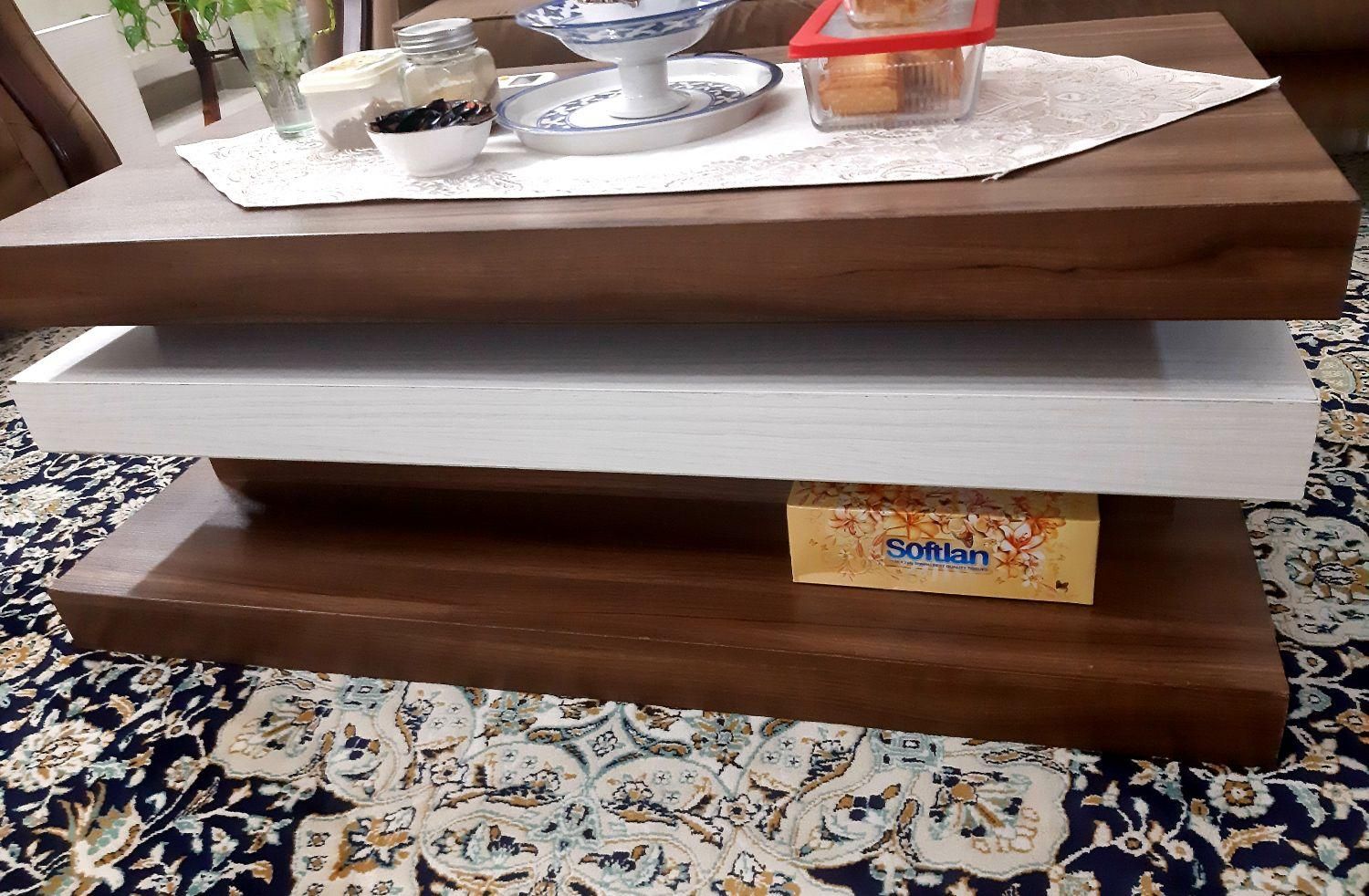 میز وسط به همراه میز عسلی|مبلمان خانگی و میز عسلی|قائم‌شهر, |دیوار