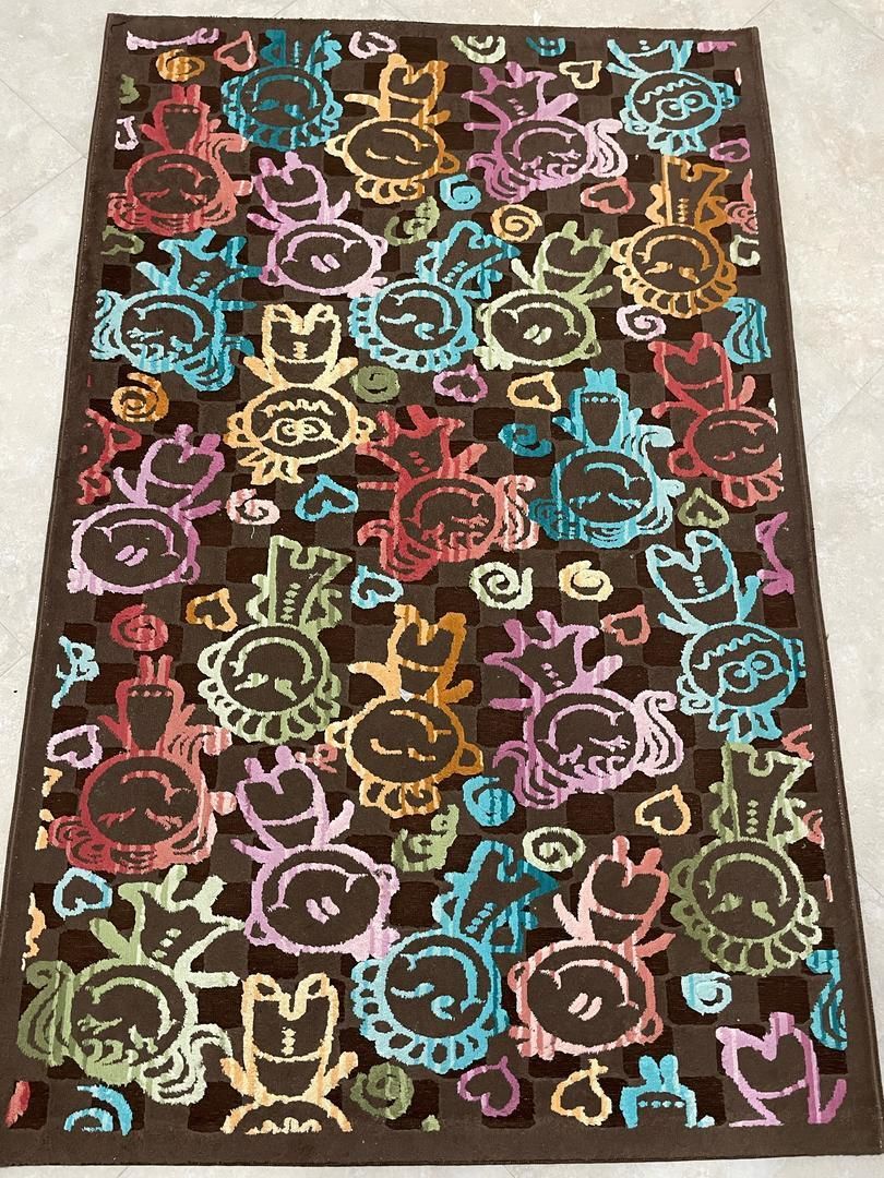 قالیچه کاملا سالم وتمیزبرای اتاق نوجوان|گلیم، جاجیم، گبه|رشت, کوی جام جم|دیوار