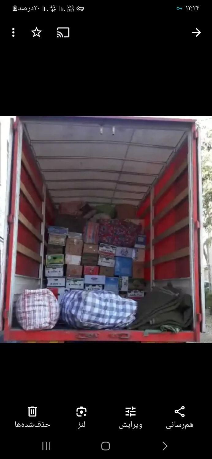 اتوبارباربری اسباب کشی اثاثیه منزل خاور۶۰۰کارگر۳۵۰|خدمات حمل و نقل|دزفول, |دیوار