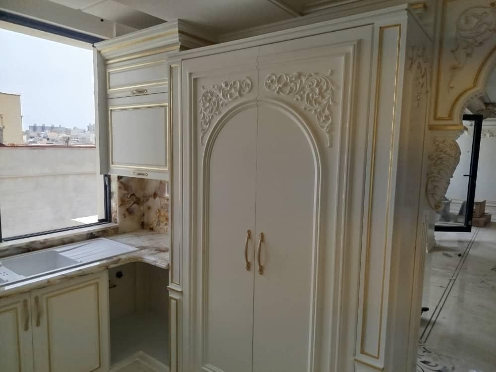 صفرتاصدکاغذدیواری پارکت بلندمدت گچبری پیش ساخته|خدمات پیشه و مهارت|تبریز, |دیوار