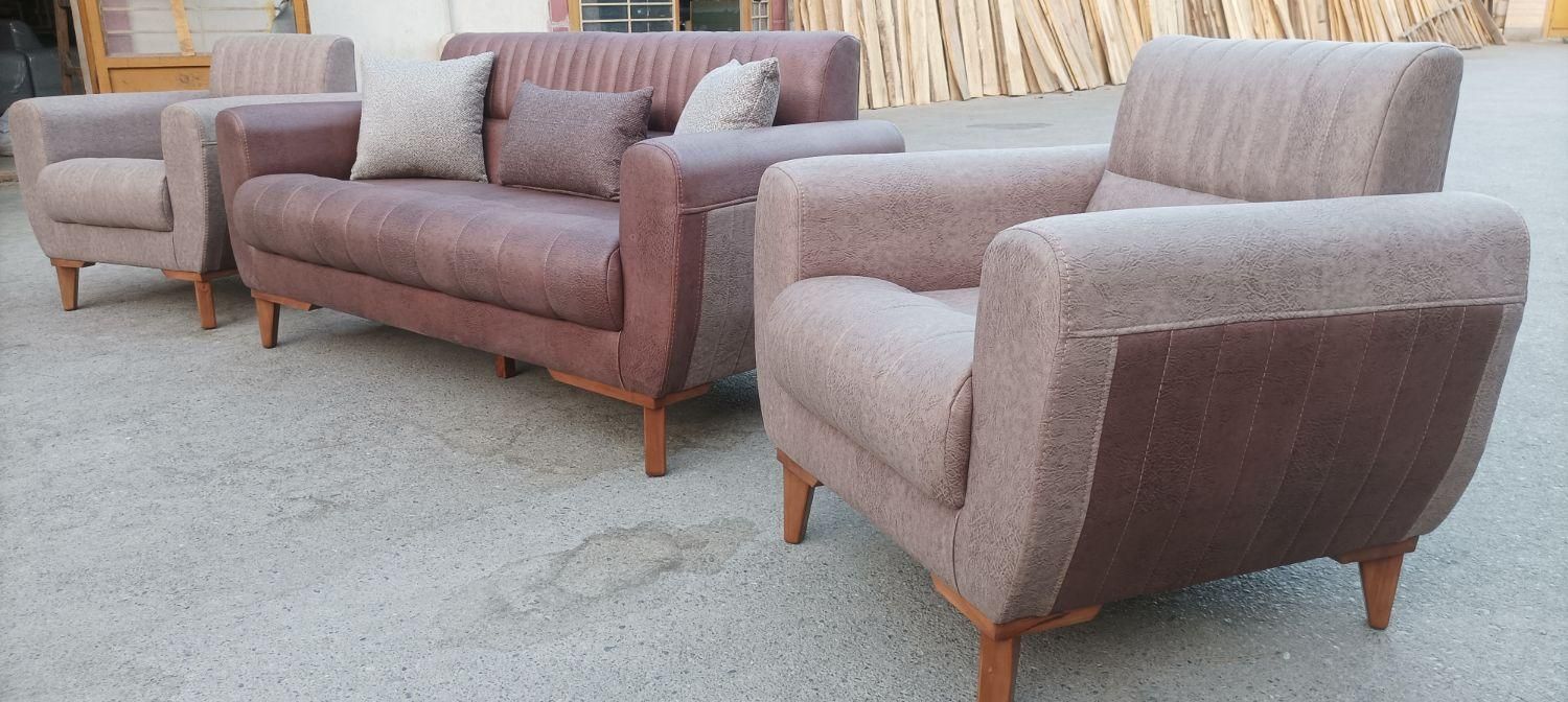 مبل راحتی پارمیس هفت نفره با ضمانت و اقساط|مبلمان خانگی و میز عسلی|مشهد, نوید|دیوار