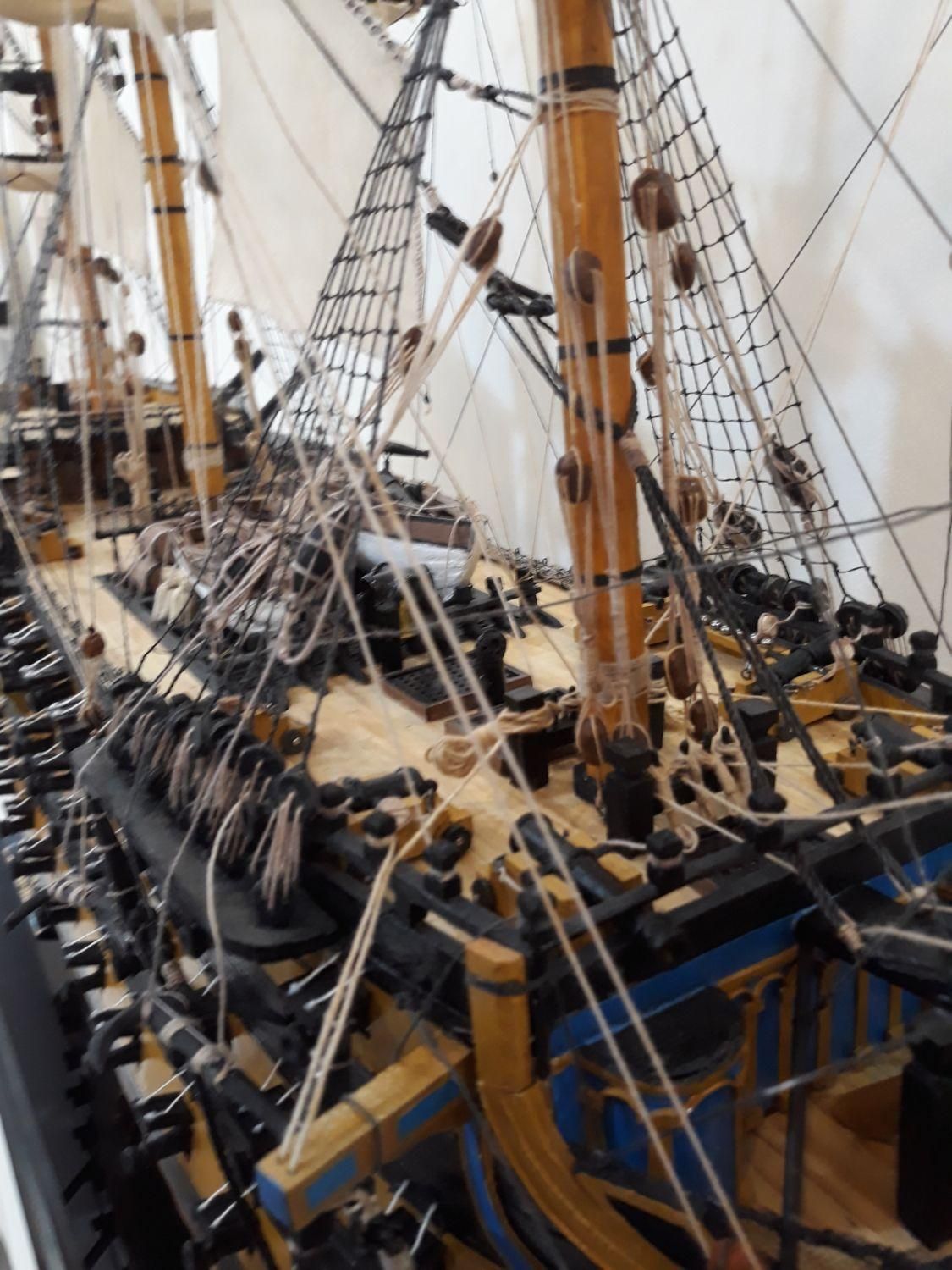 ماکت کشتی تاریخی HMS VICTORY|مجسمه، تندیس، ماکت|تهران, زعفرانیه|دیوار