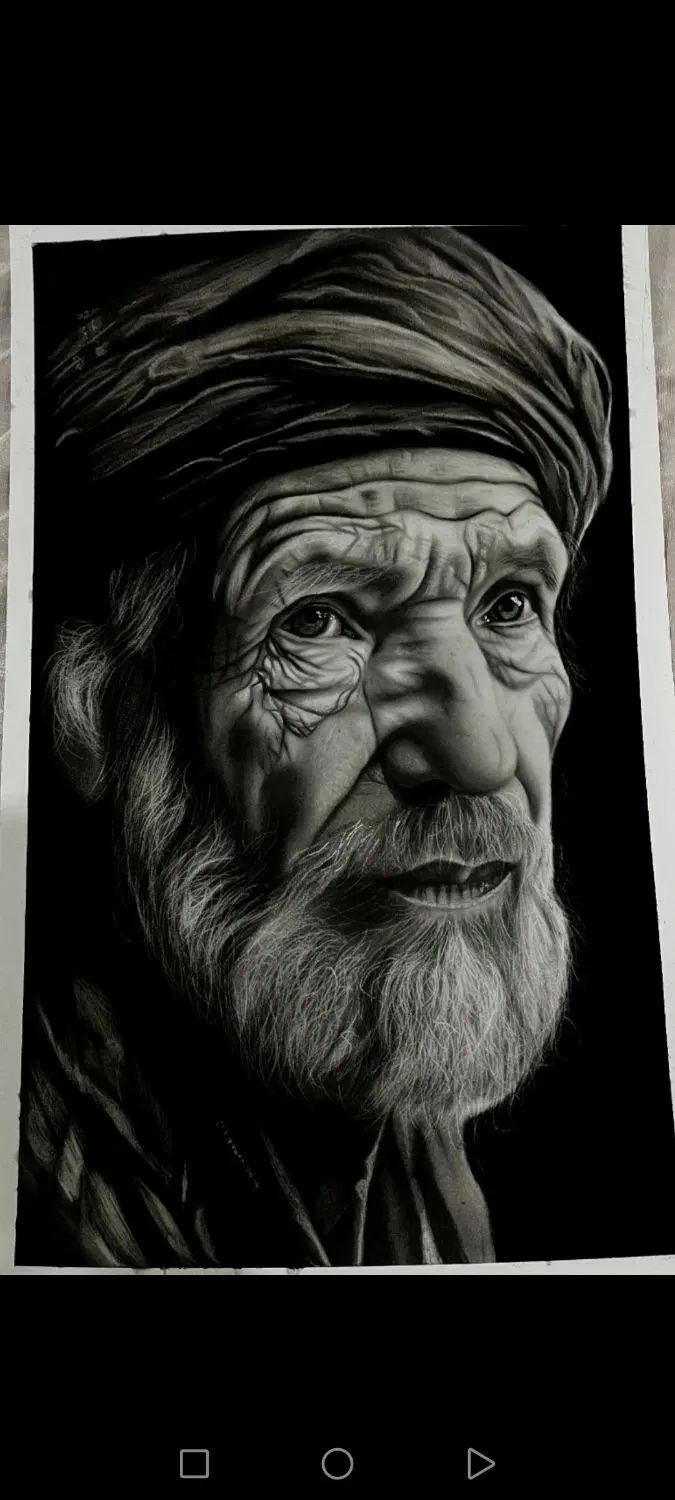سیاه قلم|تابلو، نقاشی، عکس|مشهد, کارمندان دوم|دیوار
