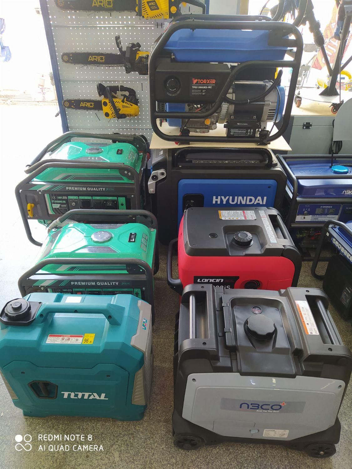 * فروش ویژه موتور برق های سایلنت و اوپن *|ماشین‌آلات صنعتی|سنندج, |دیوار