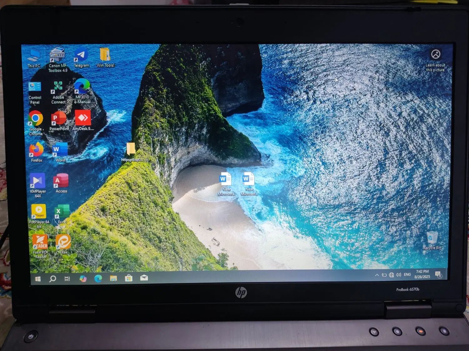 لپ تاپ hp probook6570b|رایانه همراه|مشهد, کوی سیدی|دیوار