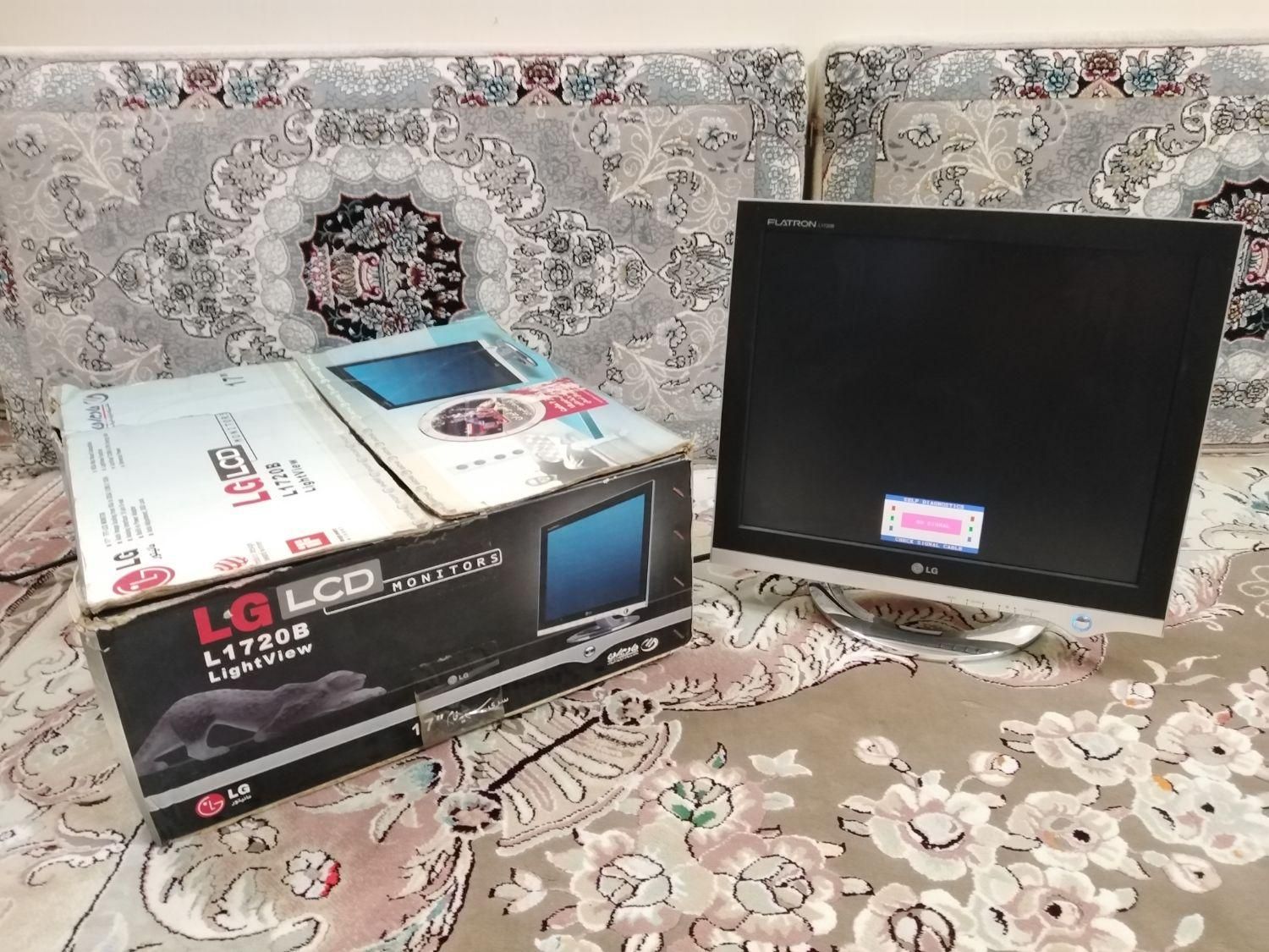 مانیتور ۱۷ اینچی ال جی (LG)|قطعات و لوازم جانبی رایانه|تهران, پرستار|دیوار