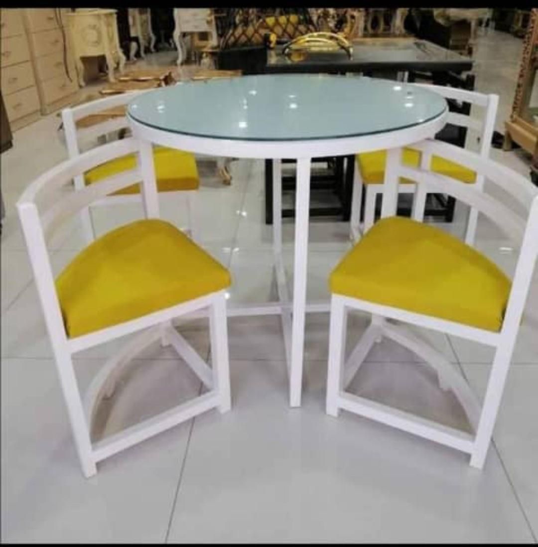 نهارخوری مدل کمجا چوبی|میز و صندلی غذاخوری|کرمان, |دیوار