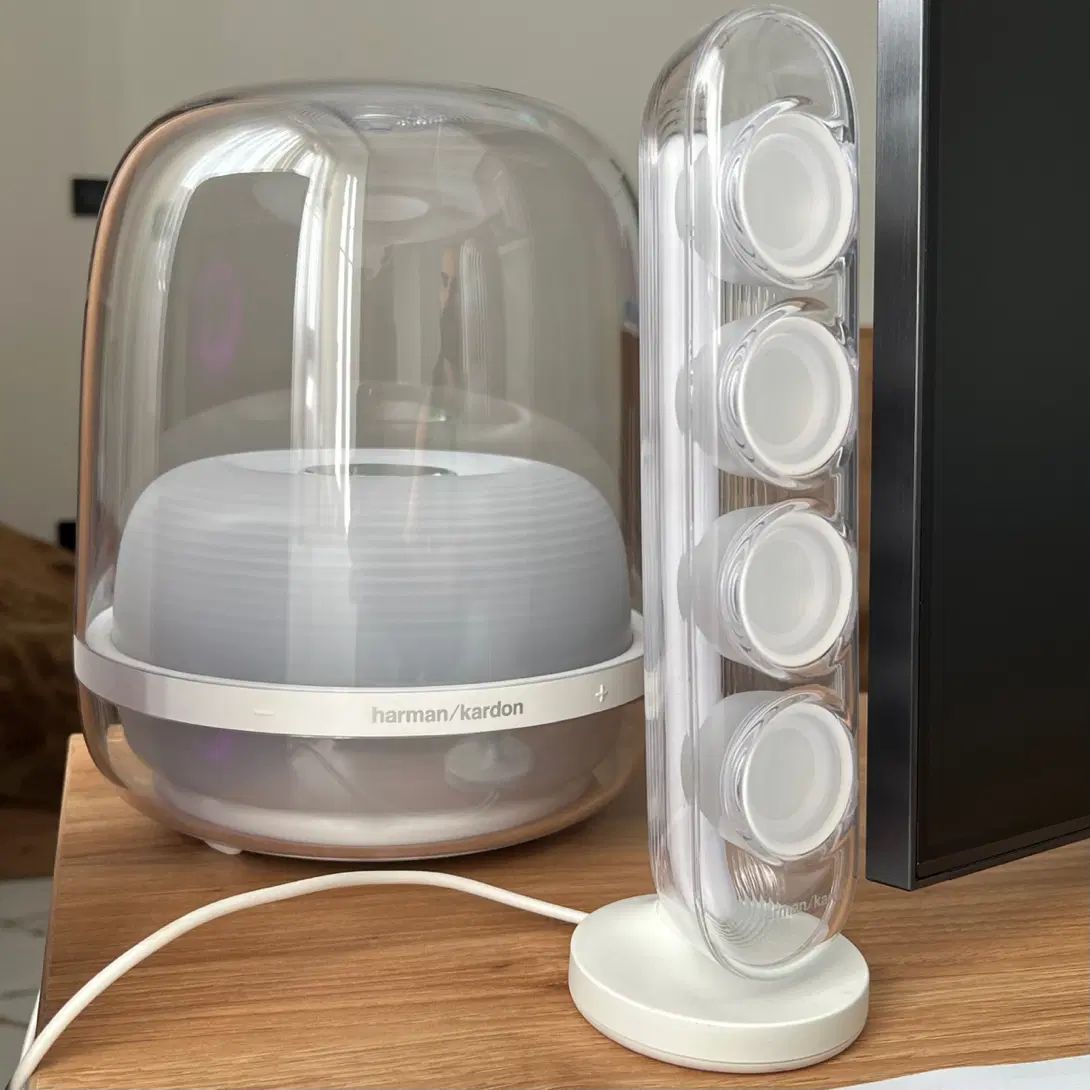 اسپیکر هارمن کاردن soundsticks 4|سیستم صوتی خانگی|کرج, کوی زنبق|دیوار