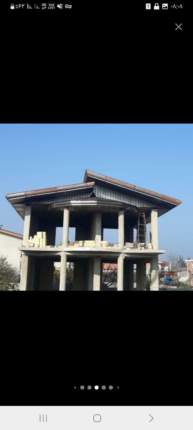 اجرای خرپا و شیروانی و پوشش ورق رنگی و گالوانیزه|خدمات پیشه و مهارت|اردبیل, |دیوار