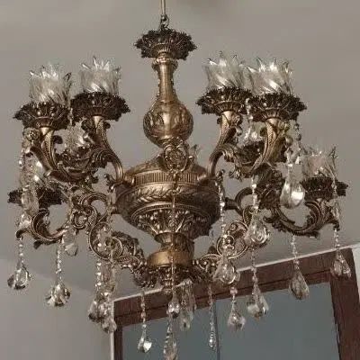 لوستر ۵ شاخه ،۱۰ شعله|لوستر و چراغ آویز|مشهد, احمدآباد|دیوار