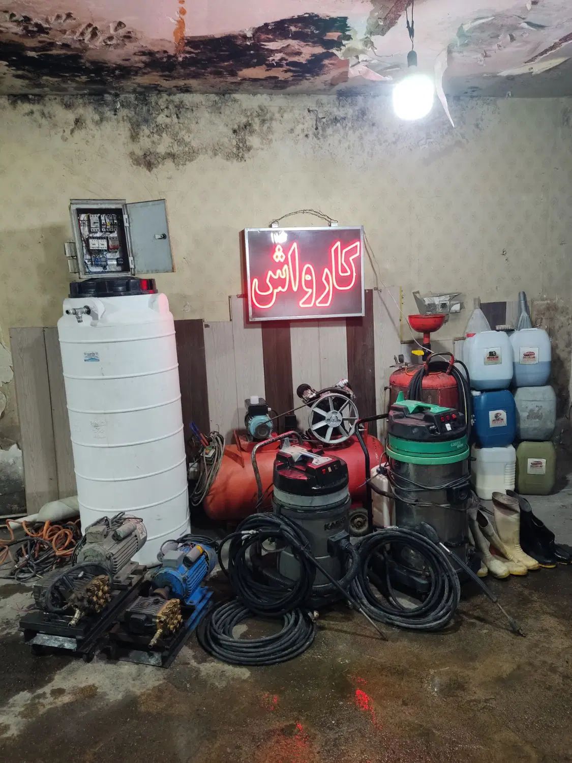 فروش صفر تا صد لوازم کارواش معاوضه با موتور بنلی..|فروشگاه و مغازه|مشهد, کوی سیدی|دیوار
