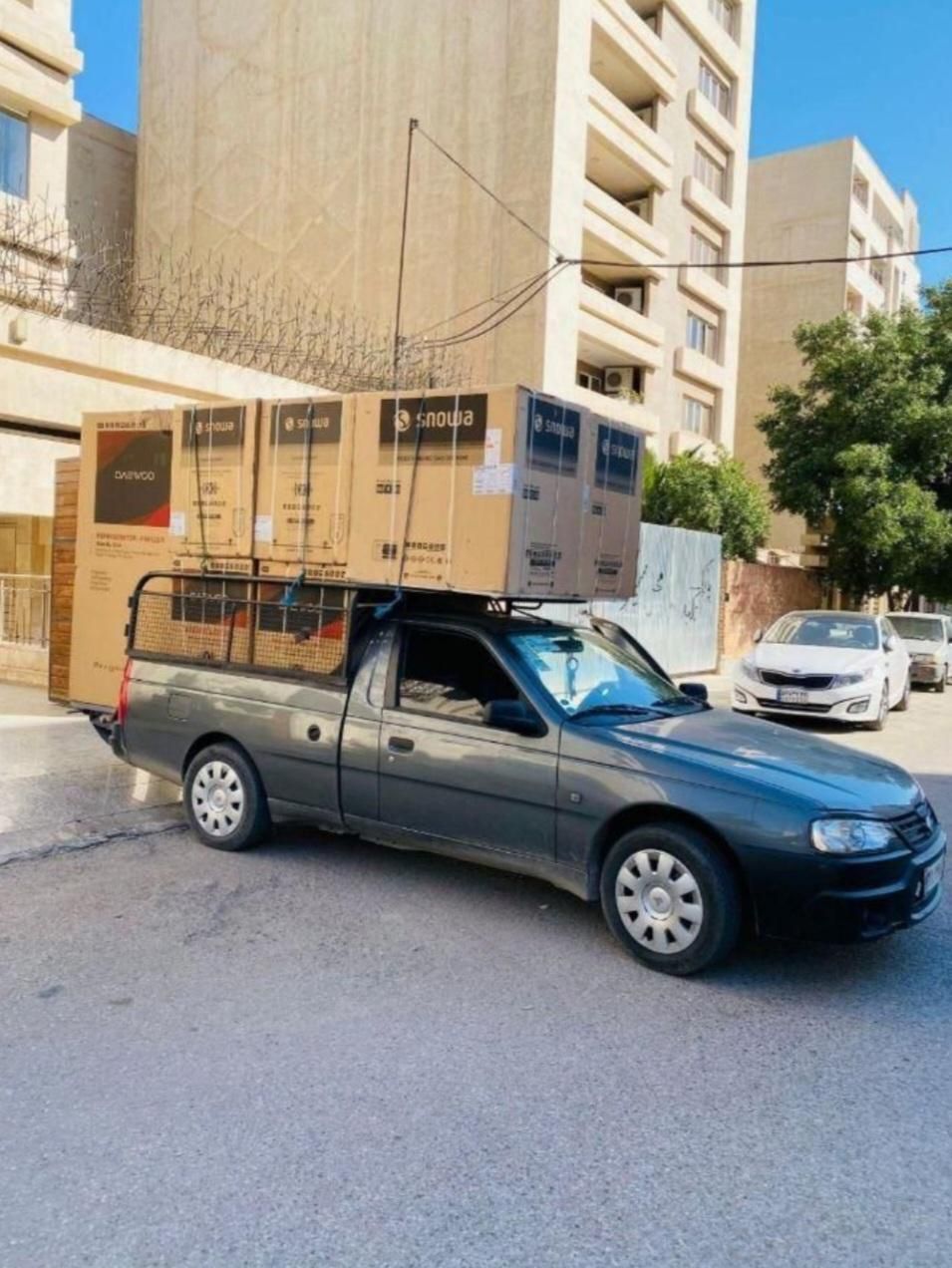باربری خاور/وانت بار/نیسان بار/اسباب کشی/کارگر|خدمات حمل و نقل|رشت, بوسار|دیوار