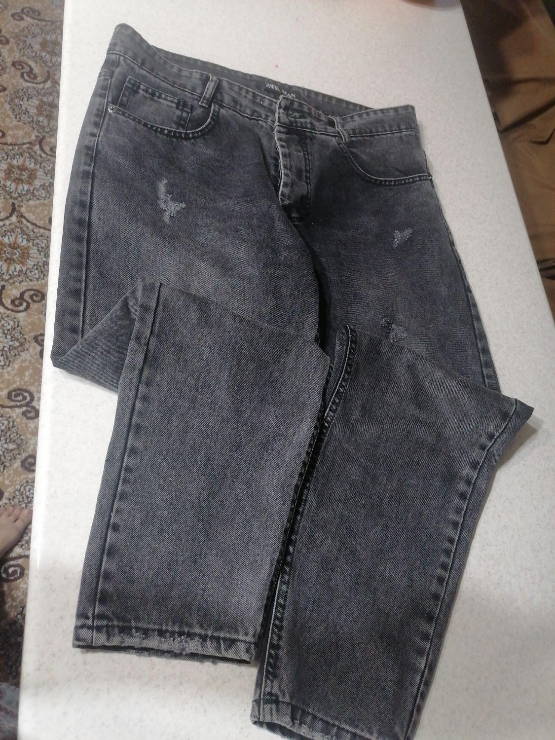 شلوار جین زغالی|لباس|سنندج, |دیوار