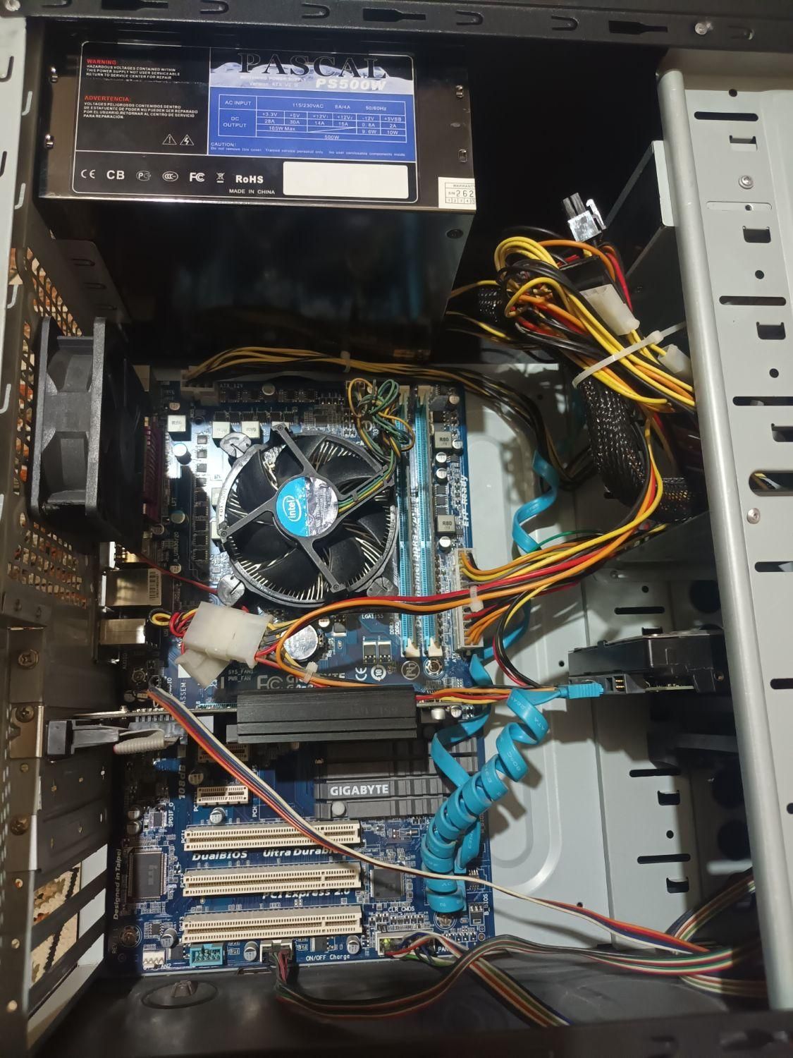 کیس نسل دو i5 چهار هسته ای|رایانه رومیزی|نجف‌آباد, قدس|دیوار