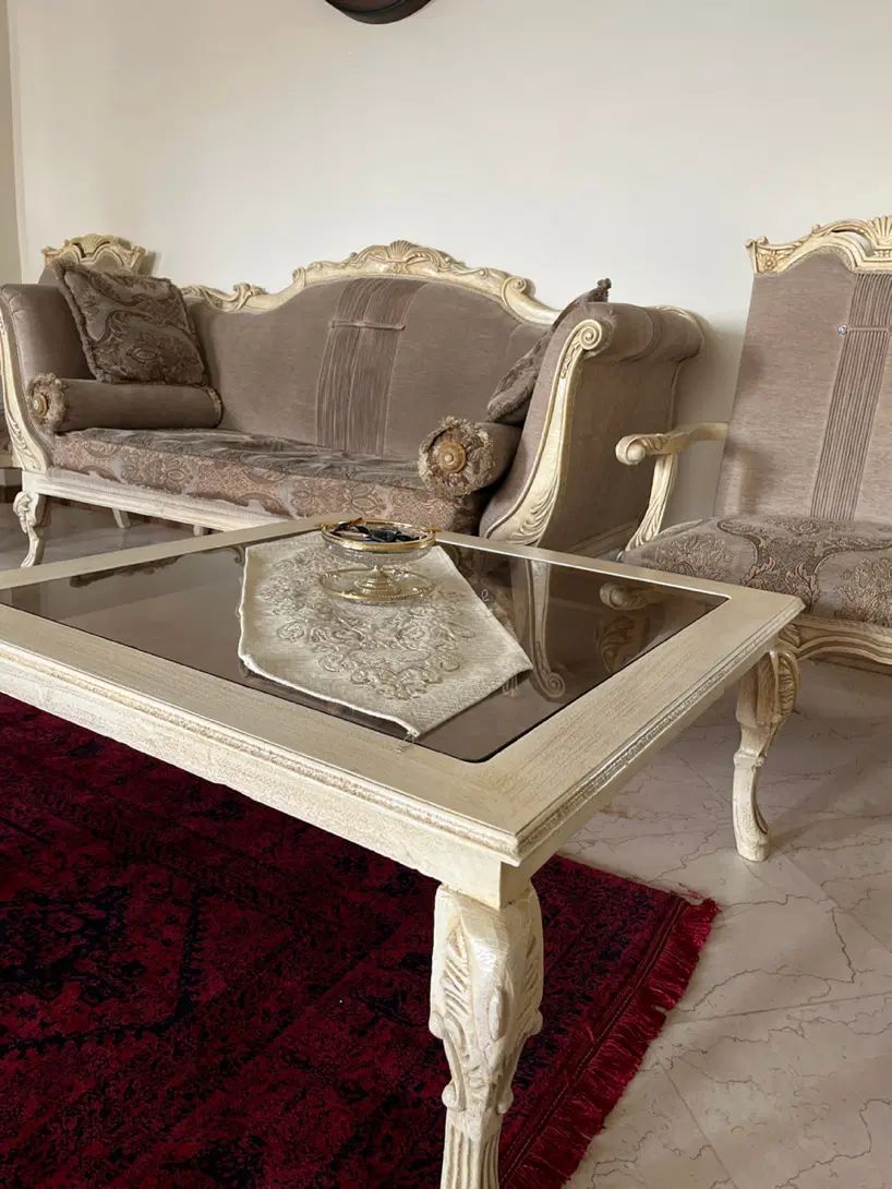 مبل استیل تمام چوب راش،میزنهارخوری،بوفه|مبلمان خانگی و میز عسلی|تهران, تهرانپارس غربی|دیوار