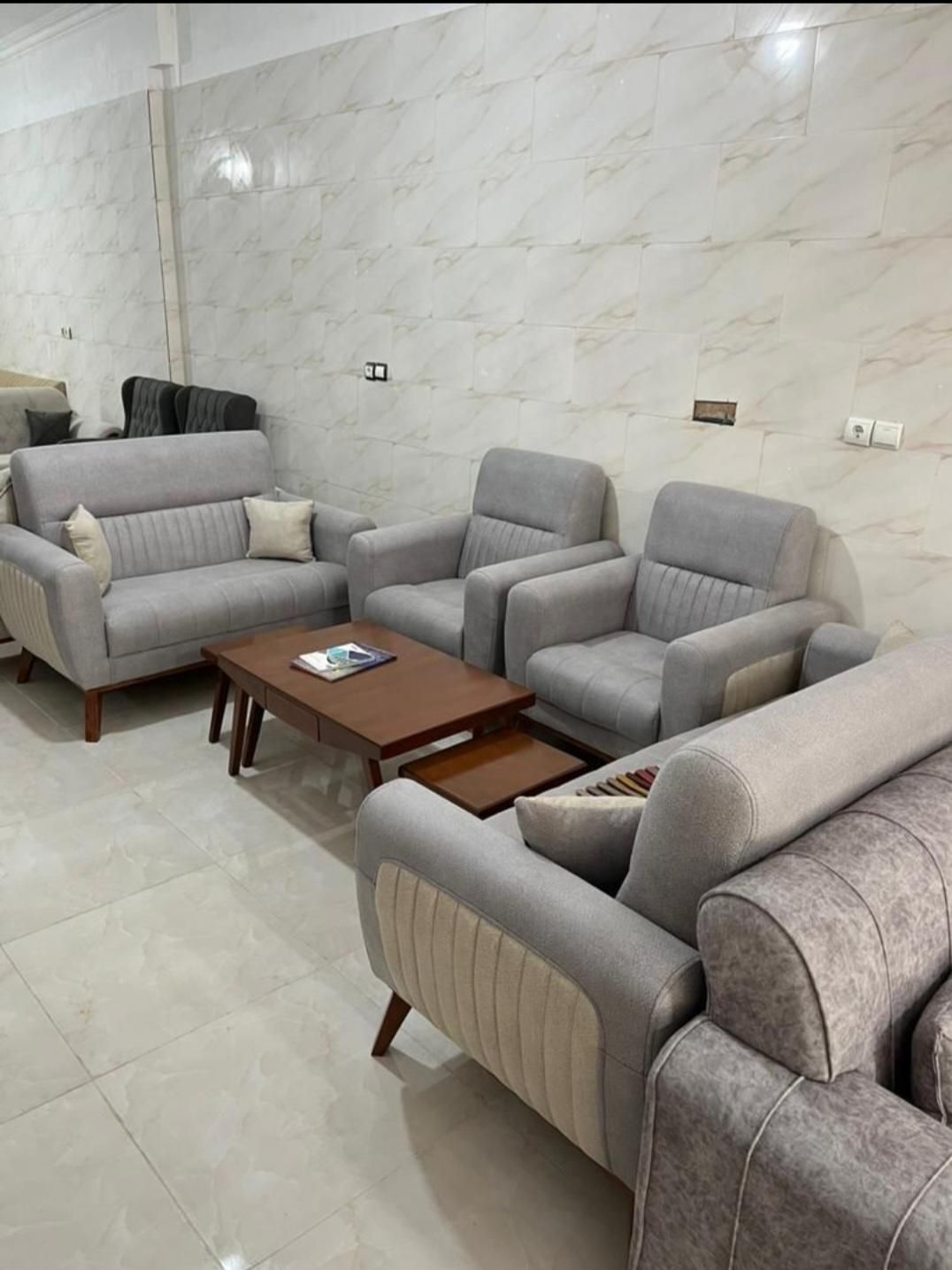 مبل *نارسیس* جهیزیه عروس پارکر (تولیدی ارزانکده)|مبلمان خانگی و میز عسلی|خرم‌آباد, |دیوار