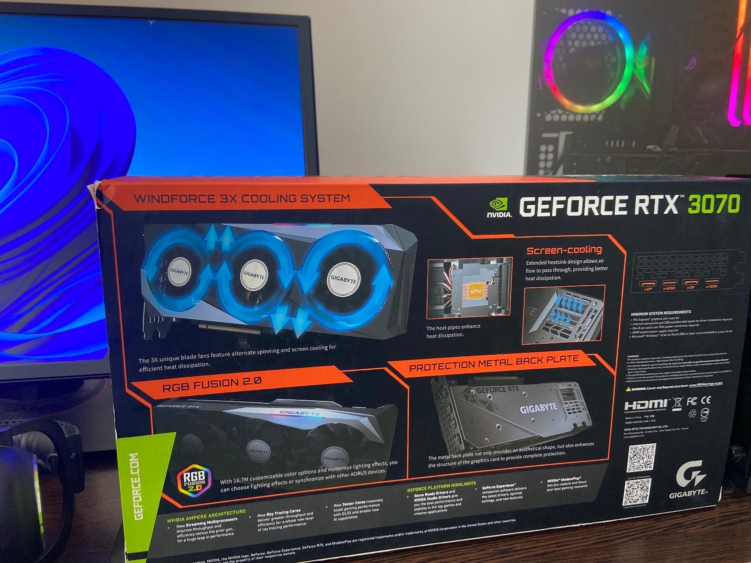 Rtx 3070 gaming oc 8g|قطعات و لوازم جانبی رایانه|ساری, |دیوار