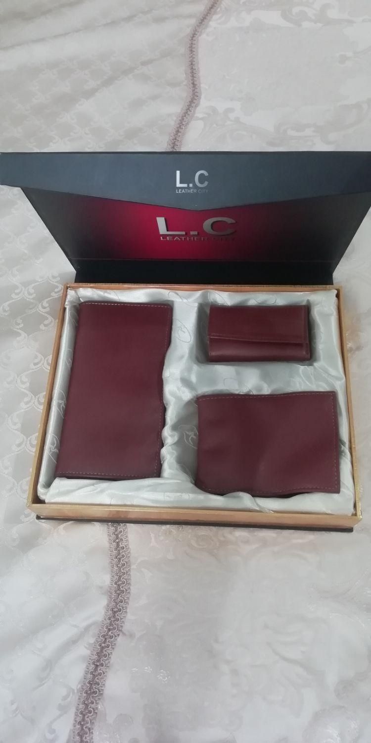 ست کیف پول چرم طبیعی|کیف، کفش، کمربند|ری, دیلمان|دیوار