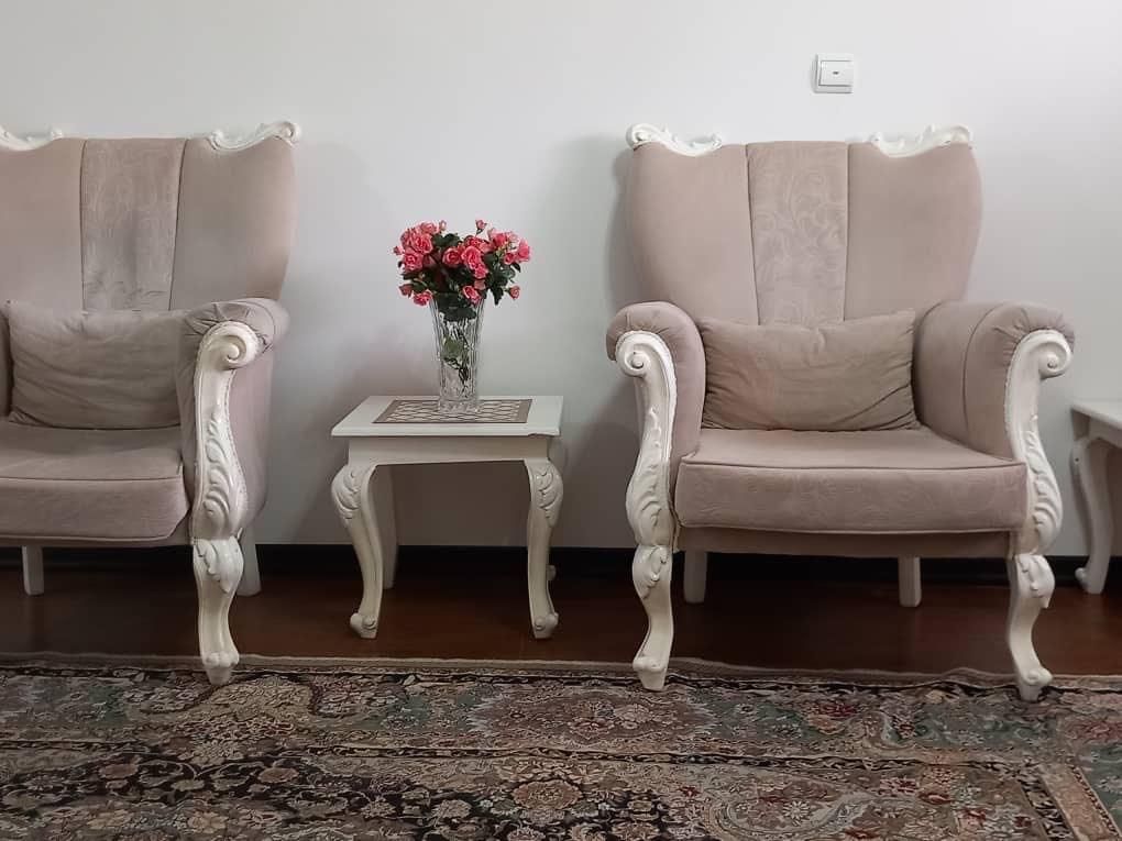 ست ۸ نفره به همراه عسلی|مبلمان خانگی و میز عسلی|تهران, سعادت‌آباد|دیوار