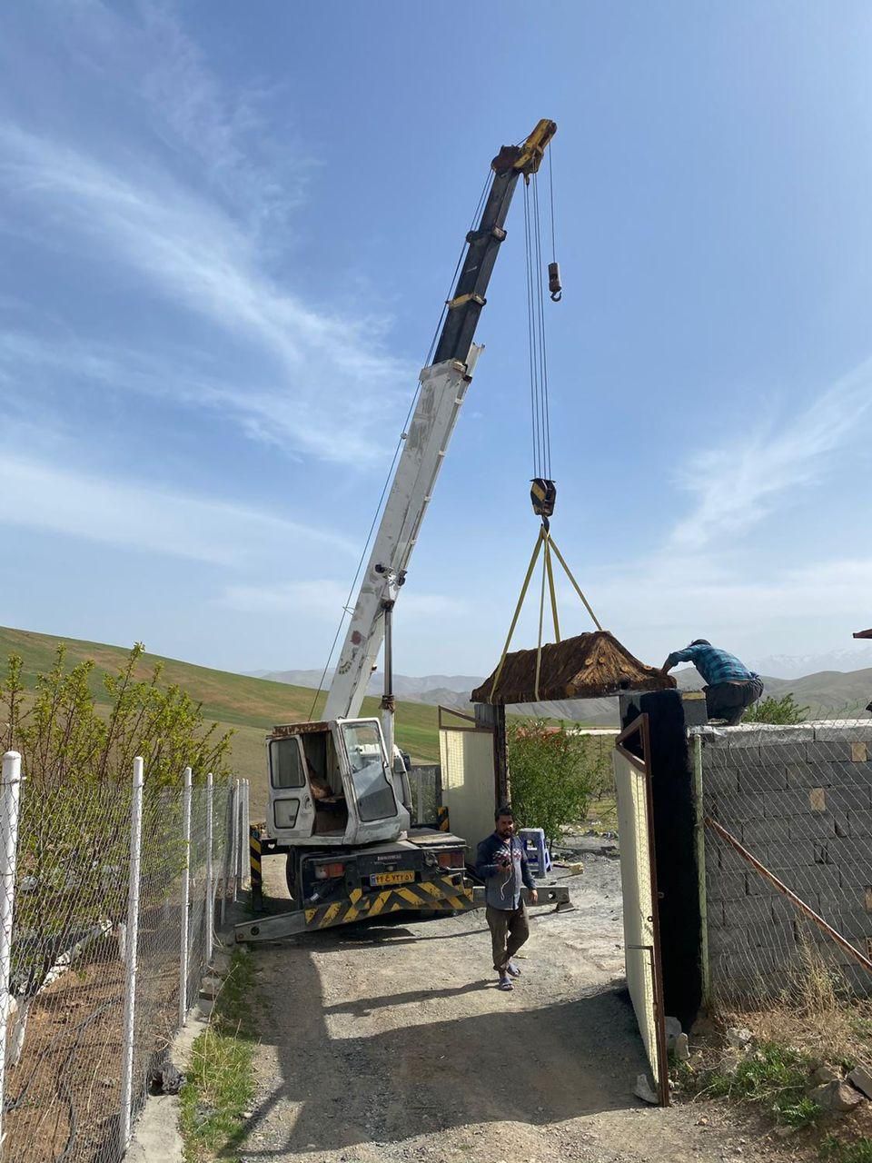 جرثقیل کرایه ۷تن،جیم دار|خدمات حمل و نقل|سنندج, |دیوار