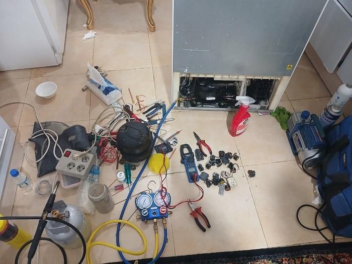 تعمیر ضمانت یخچال فریزر خانگی صنعتی گاز سرما موتور|خدمات پیشه و مهارت|یزد, |دیوار