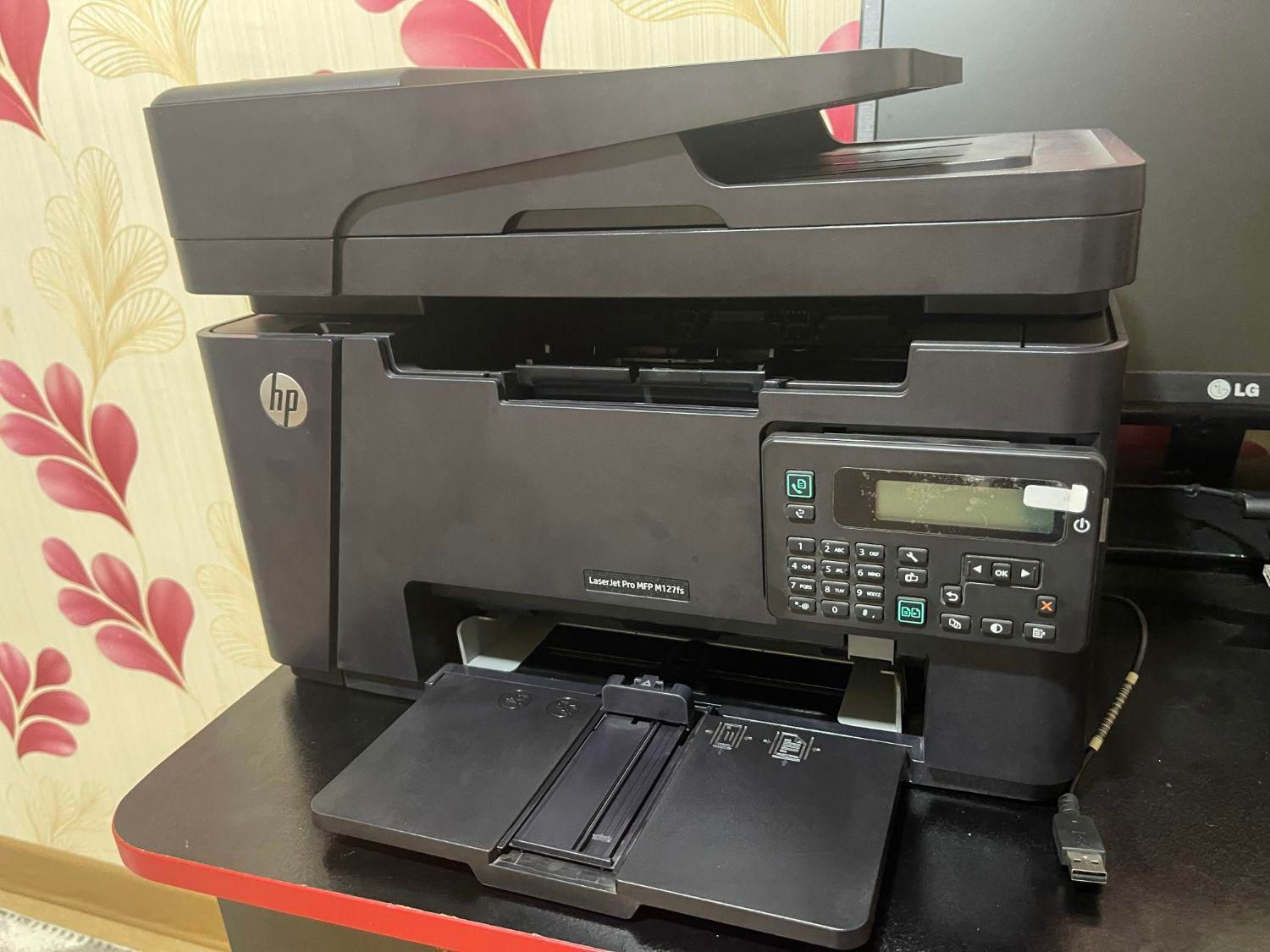 پرینتر لیزری اچ پی JetPro MFP M127fs|پرینتر، اسکنر، کپی، فکس|رشت, بلوار گیلان|دیوار