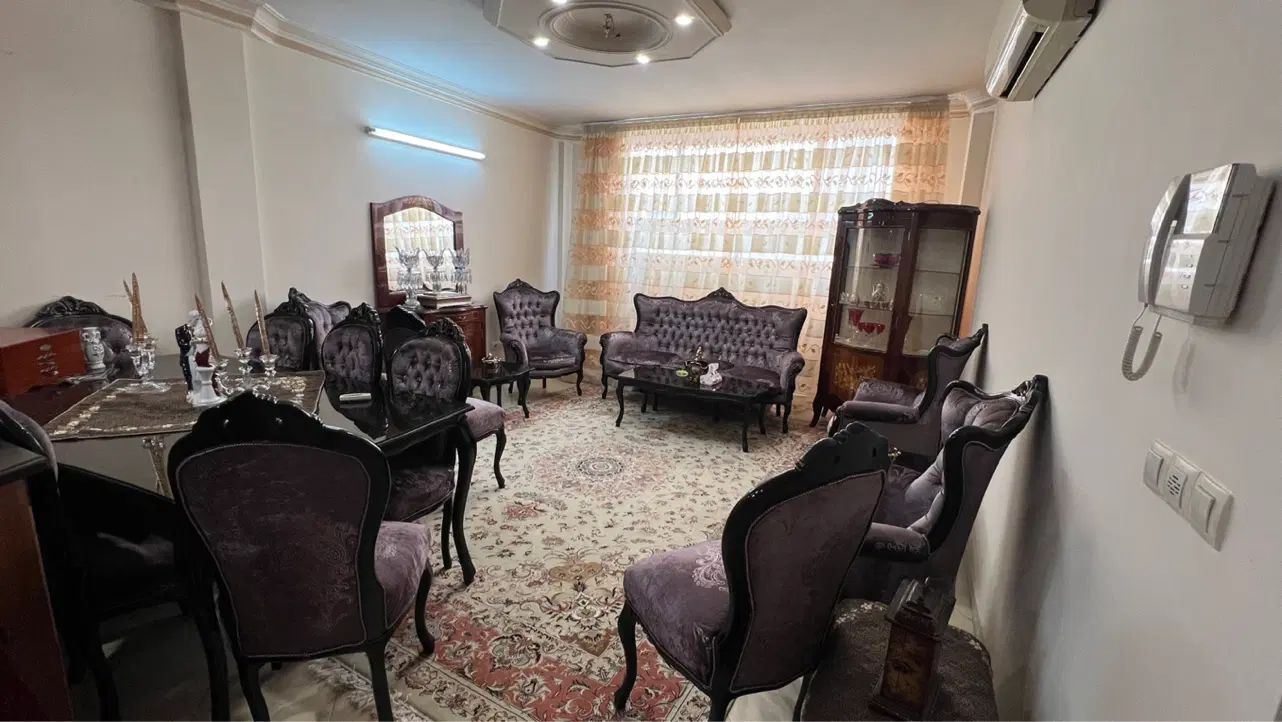 سرویس مبل استیل ۹ نفره و میز ناهار خوری ۸ نفره|مبلمان خانگی و میز عسلی|مشهد, آبکوه|دیوار