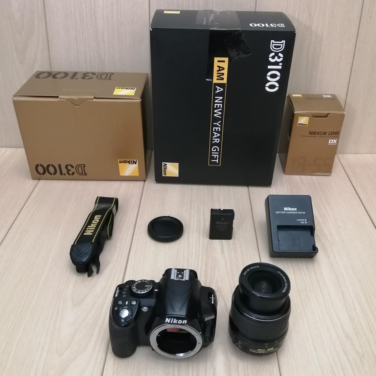 دوربین عکاسی و فیلمبرداری لنز 18-55 Nikon D3100|دوربین عکاسی و فیلم‌برداری|تهران, بازار|دیوار