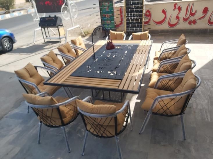 صندلی تاب طرح ژنو باغی ویلای مبل اتشدان چتر کافه ا|صندلی و نیمکت|تهران, دریان‌نو|دیوار