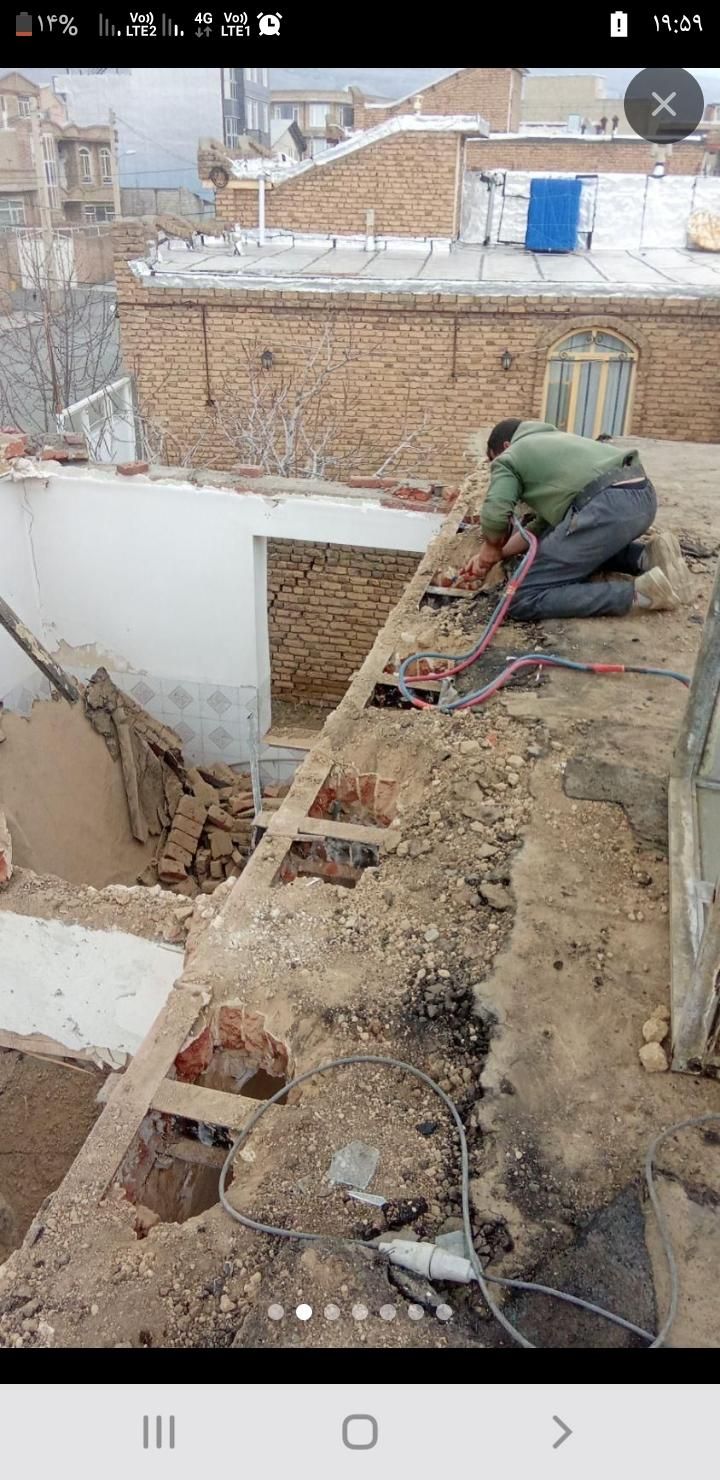 تخریب کاروتخریب ساختمان وبناو بنای ساختمان|خدمات پیشه و مهارت|ارومیه, |دیوار