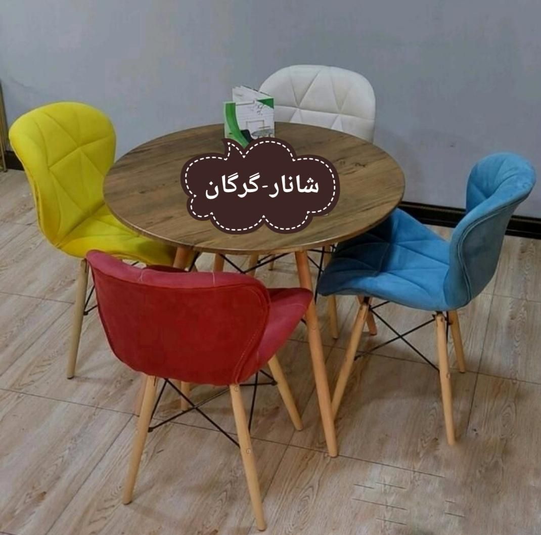 صندلی  پارچهیی پایه فلزی shanar|میز و صندلی غذاخوری|گرگان, |دیوار