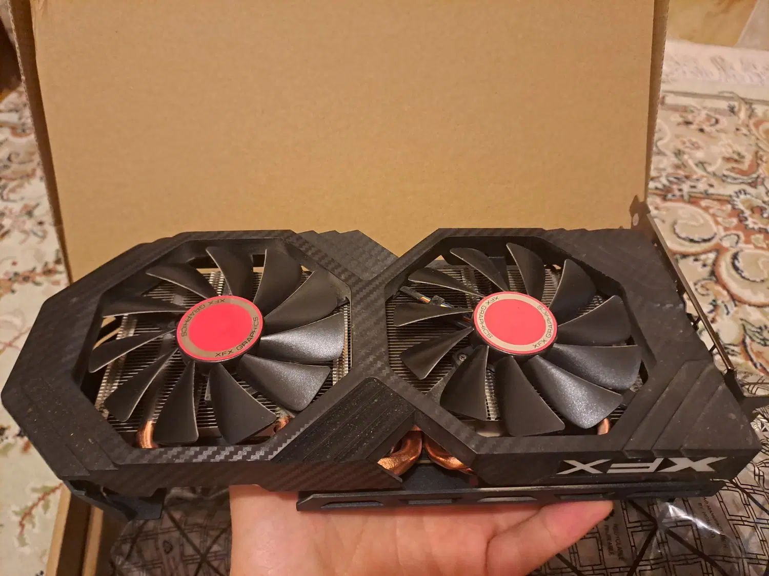 کارت گرافیک rx 580 xfx 8 gig|قطعات و لوازم جانبی رایانه|تهران, بهاران|دیوار