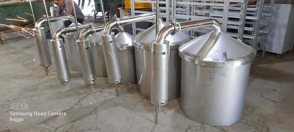 دستگاه عرق گیری - دستگاه تقطیر - دستگاه گلاب گیری|ماشین‌آلات صنعتی|شیراز, بازار|دیوار