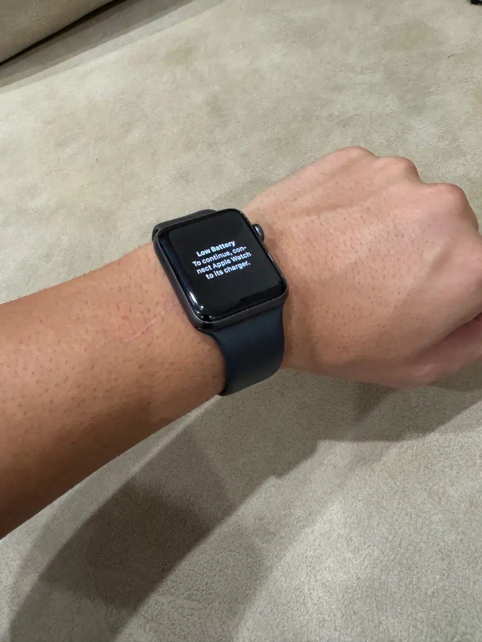 Apple Watch 3 42mm black|لوازم جانبی موبایل و تبلت|کرج, گوهردشت|دیوار