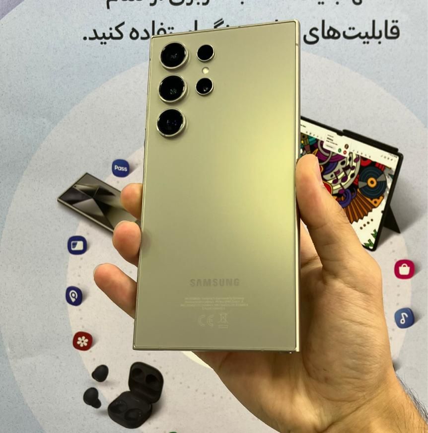 Samsung S24 Ultra 256/12 10ماه گارانتی|موبایل|کرج, اصفهانی‌ها|دیوار