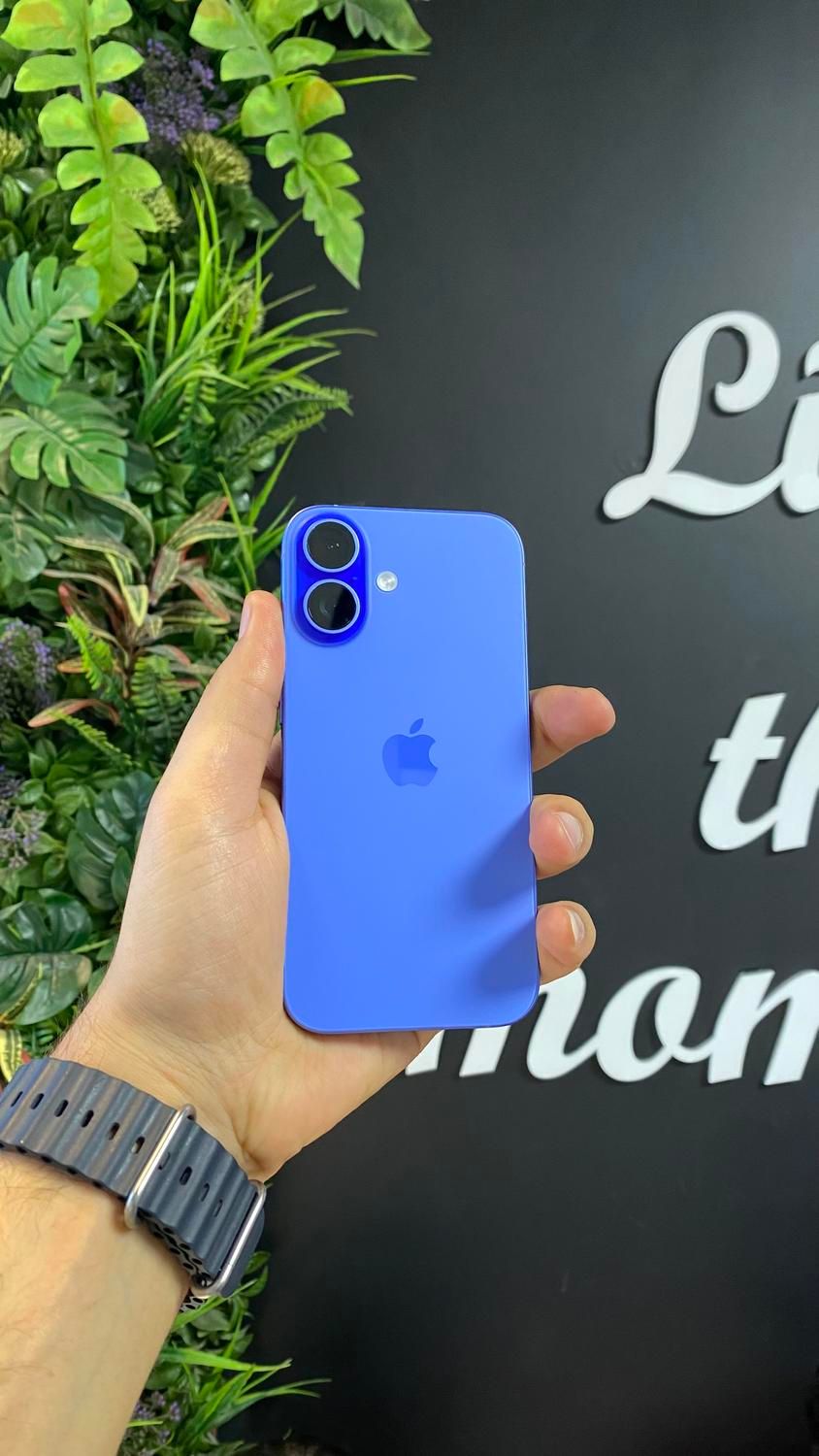 ایفون ۱۶ آبی ۱۲۸گیگ|موبایل|تهران, گیشا|دیوار