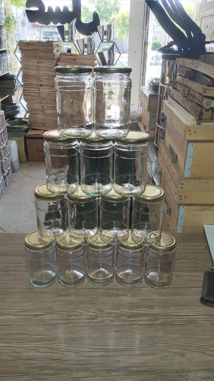 شیشه عسل مربا ترشی رب و..|ظروف نگهدارنده، پلاستیکی، یک‌بارمصرف|تهران, وحیدیه|دیوار