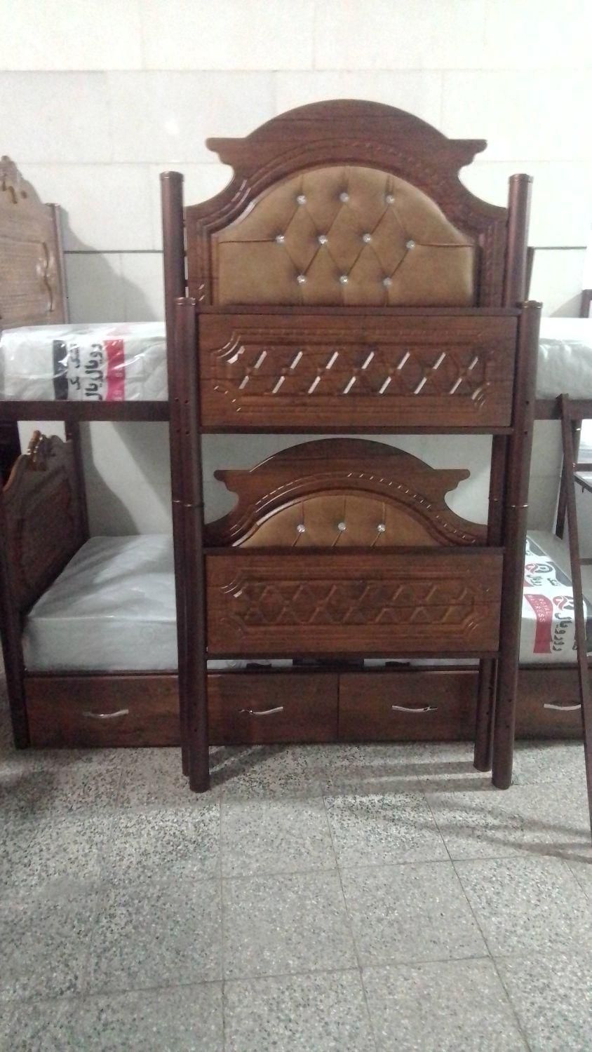 تخت خواب دوطبقه ss|تخت و سرویس خواب|اصفهان, هفتون|دیوار