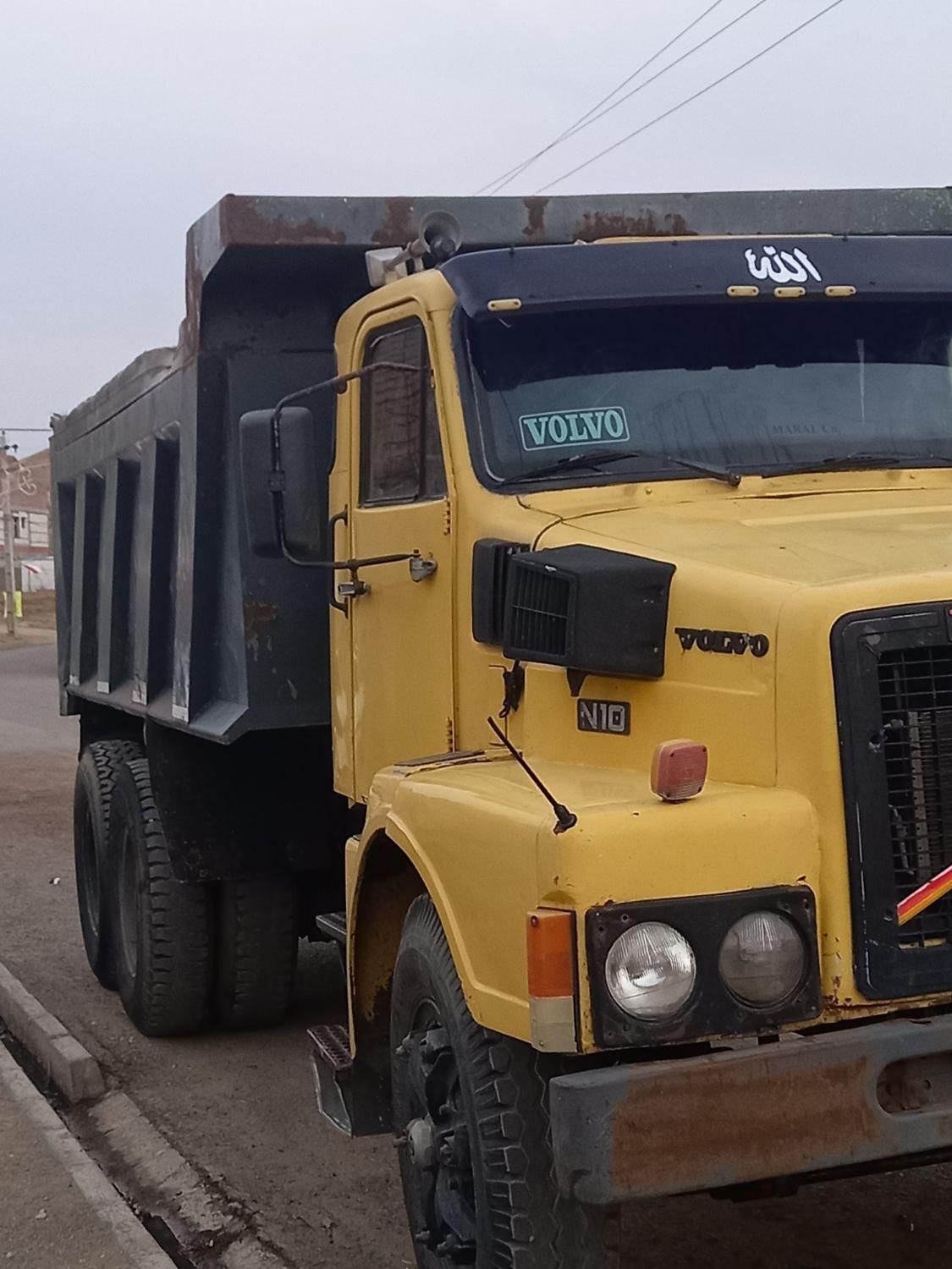 کمپرسی ولوو ده چرخ مدل ۶۰|خودرو سنگین|پارس‌آباد, |دیوار