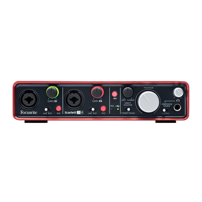 کارت صدا Focusrite Scarlett 2i4|آلات موسیقی|تهران, فردوسی|دیوار