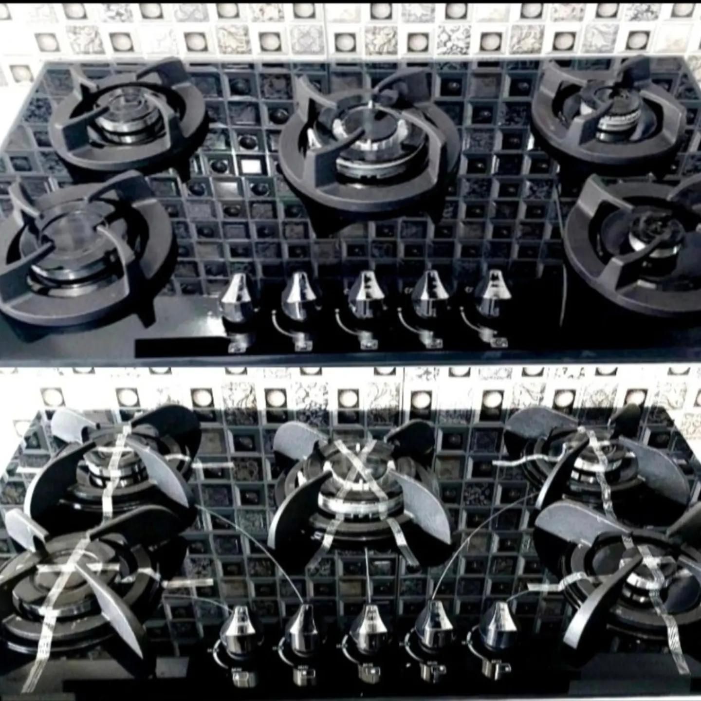 اجاق گاز اجاقگاز شیشه و استیل با5سال گارانتی تعویض|اجاق گاز و لوازم برقی پخت‌وپز|گرگان, |دیوار