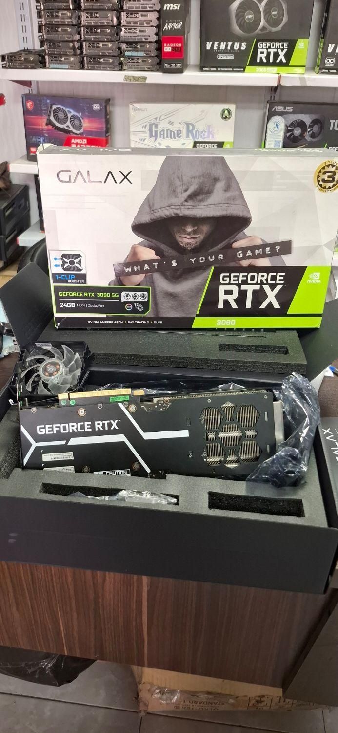 کارت گرافیک rtx 3090 galax گلکس چهار فن در حد آک|قطعات و لوازم جانبی رایانه|تهران, آذربایجان|دیوار