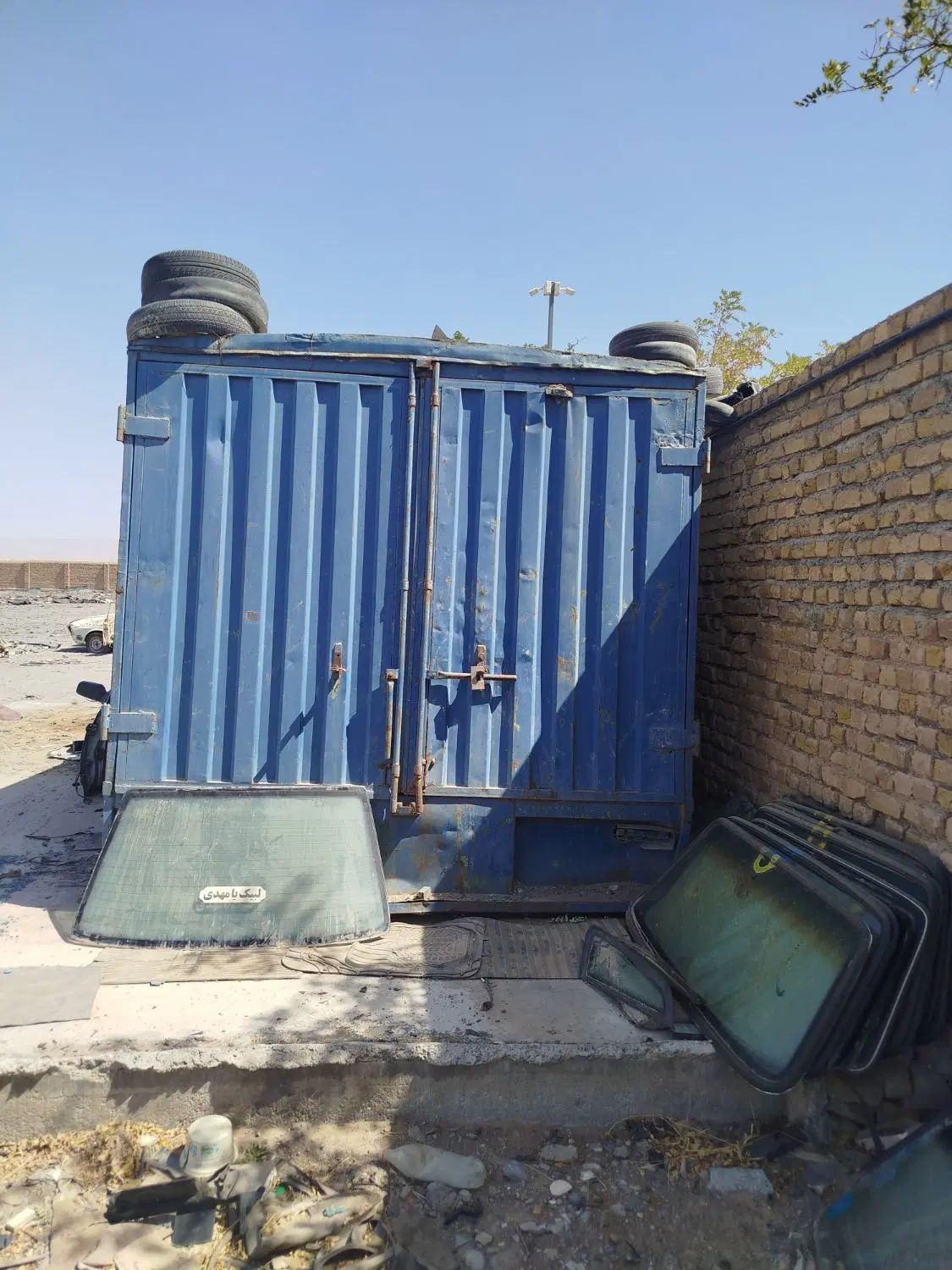 کانکس خاوری یخچالی|مصالح و تجهیزات ساختمان|مشهد, تبادکان|دیوار