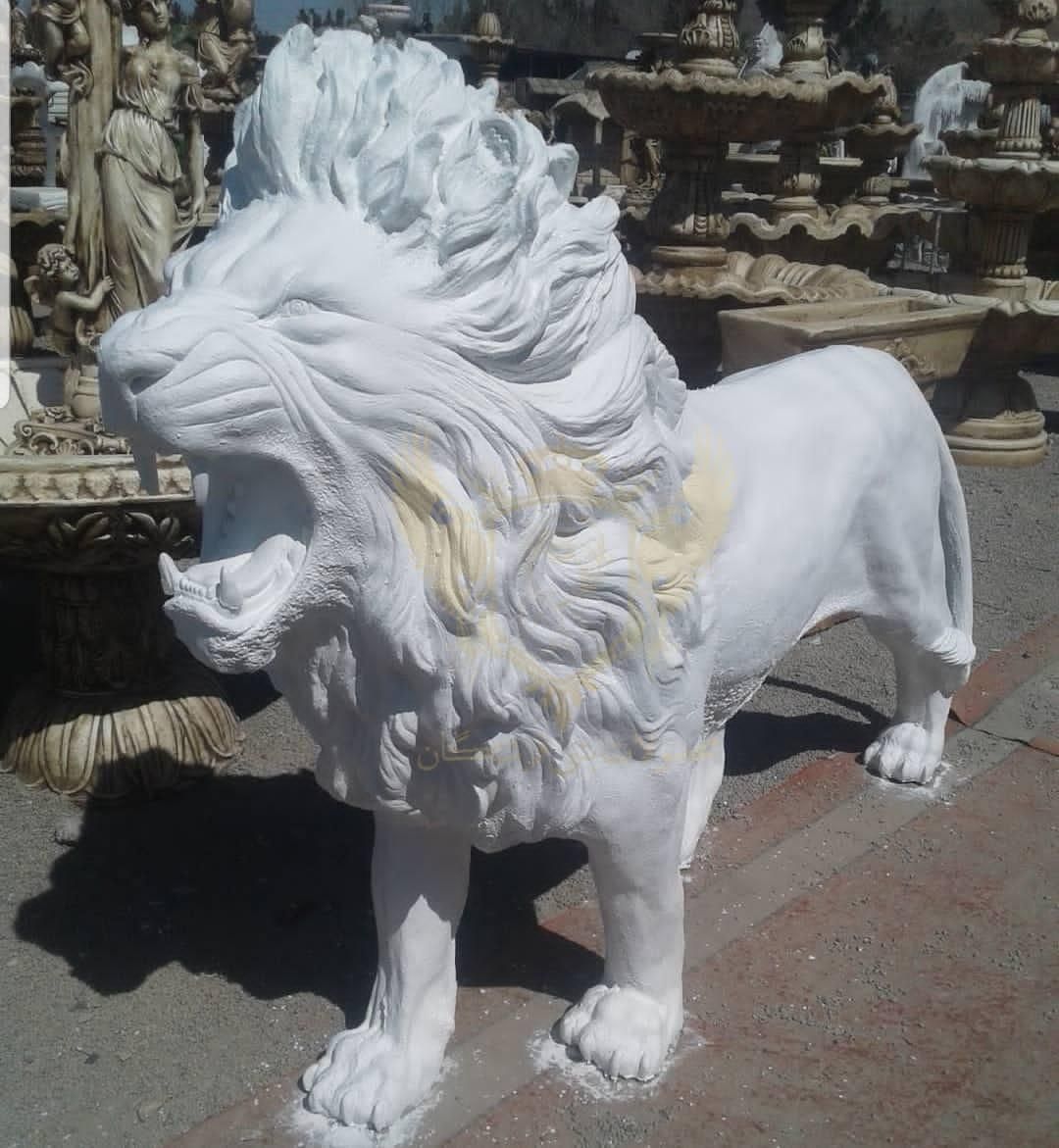 مجسمه تندیس بینظیر فایبر حیوانات|مجسمه، تندیس، ماکت|خرمآباد, |دیوار