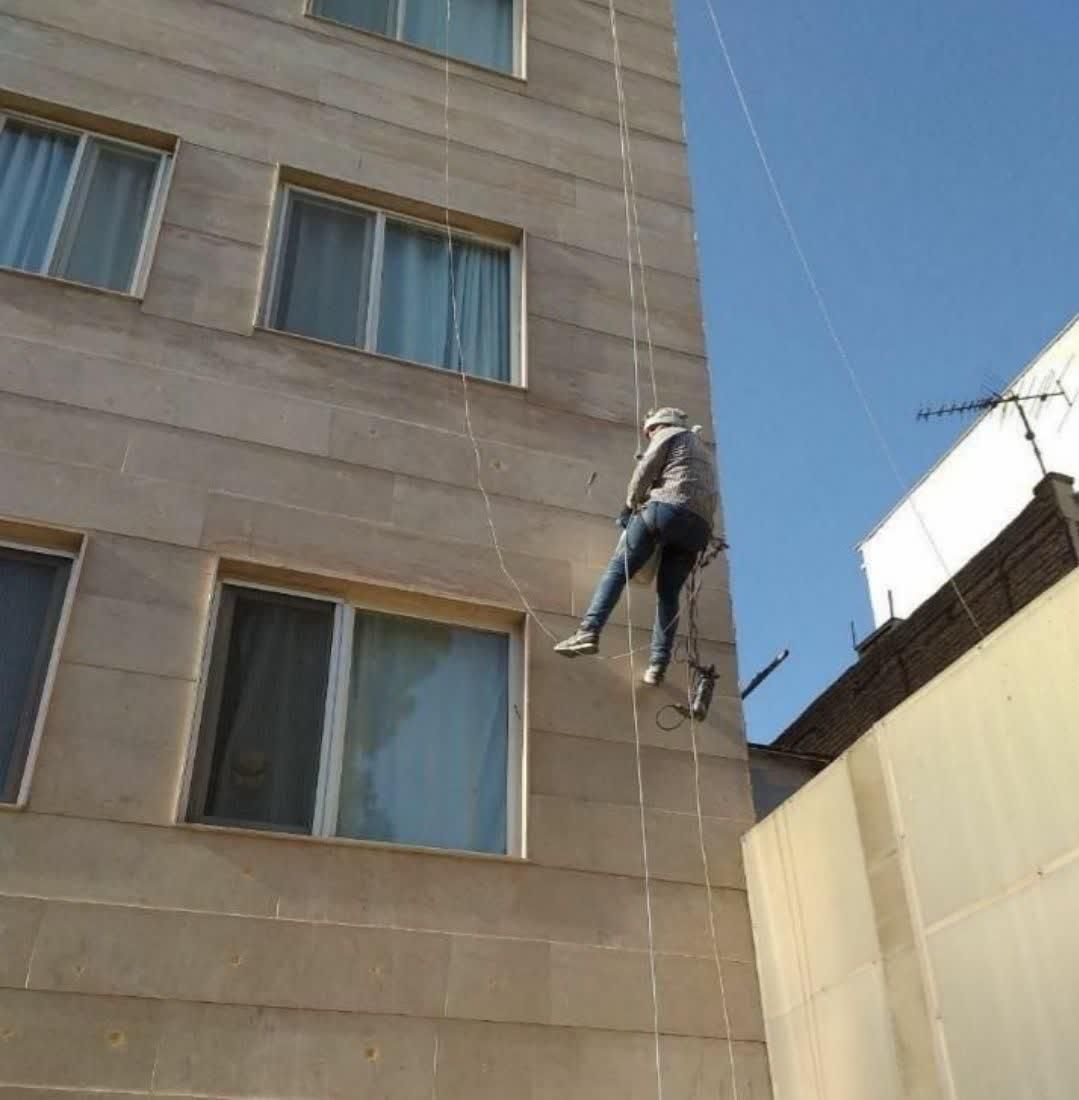 پیچ ورولپلاک سنگ نما با طناب ونماشویی پیچ کردن نما|خدمات پیشه و مهارت|تهران, بهارستان|دیوار